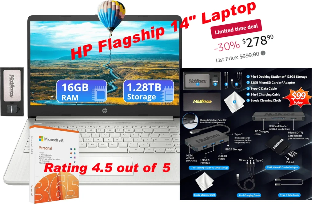 HP Flagship 14" Laptop