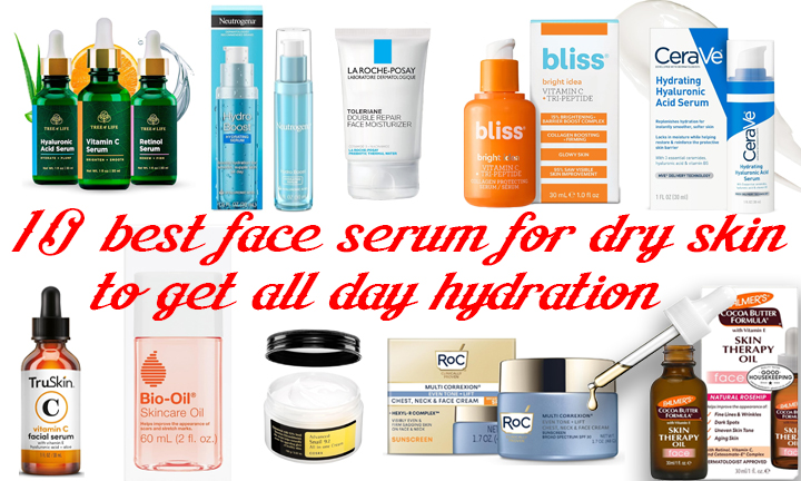 10 best face serum in usa for dry skin to get all day hydration